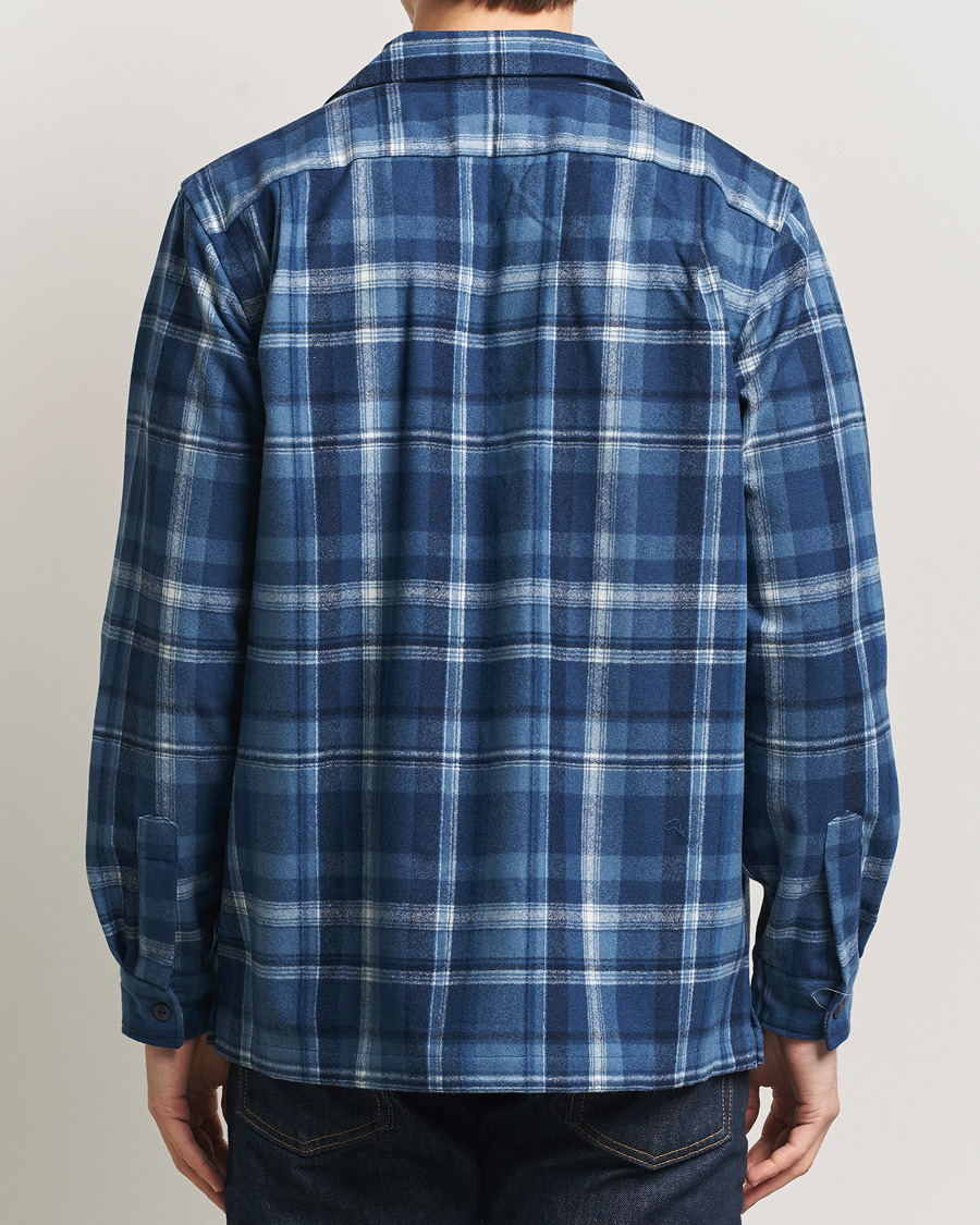 Hombres | Camisas | Polo Ralph Lauren | Plainweave Wool Pocket Shirt Blue Heather Multi