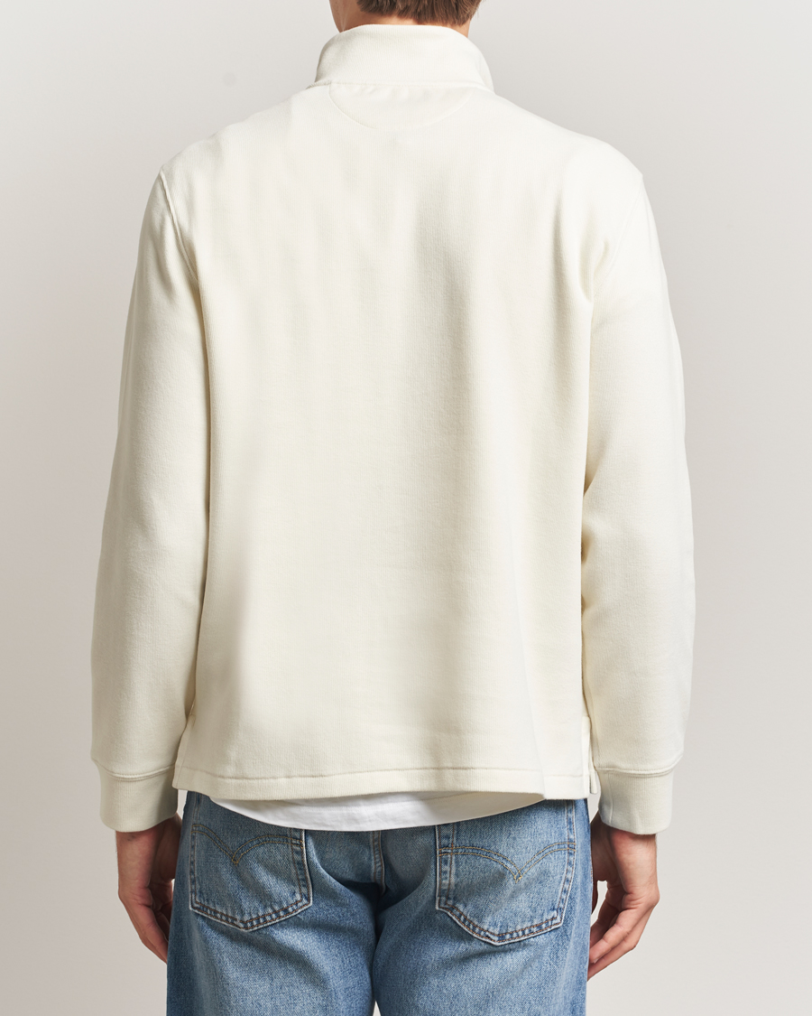 Hombres | Jerséis y prendas de punto | Polo Ralph Lauren | Double Knitted Half Zip Parchment Cream