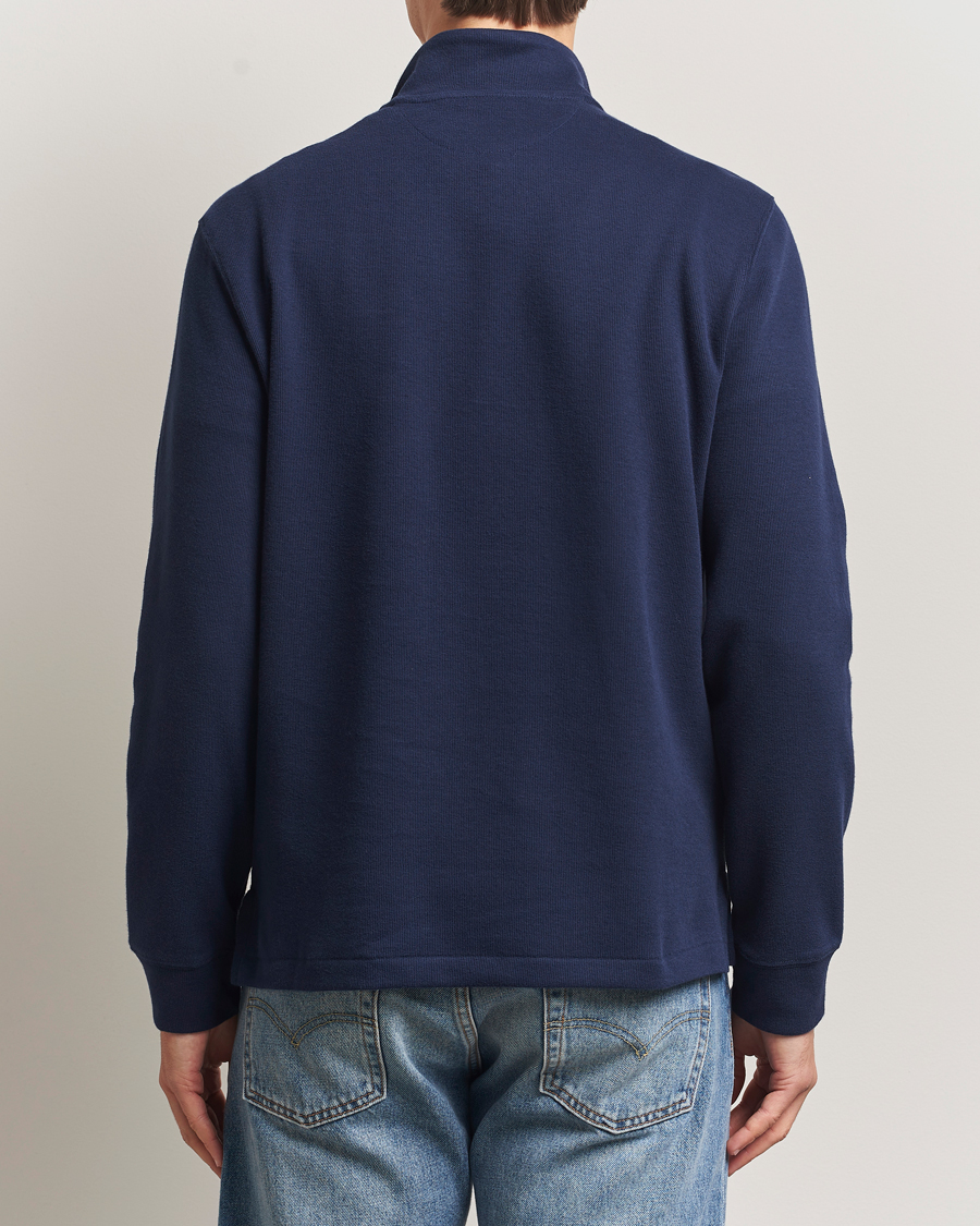 Hombres | Jerséis y prendas de punto | Polo Ralph Lauren | Double Knitted Half Zip Cruise Navy