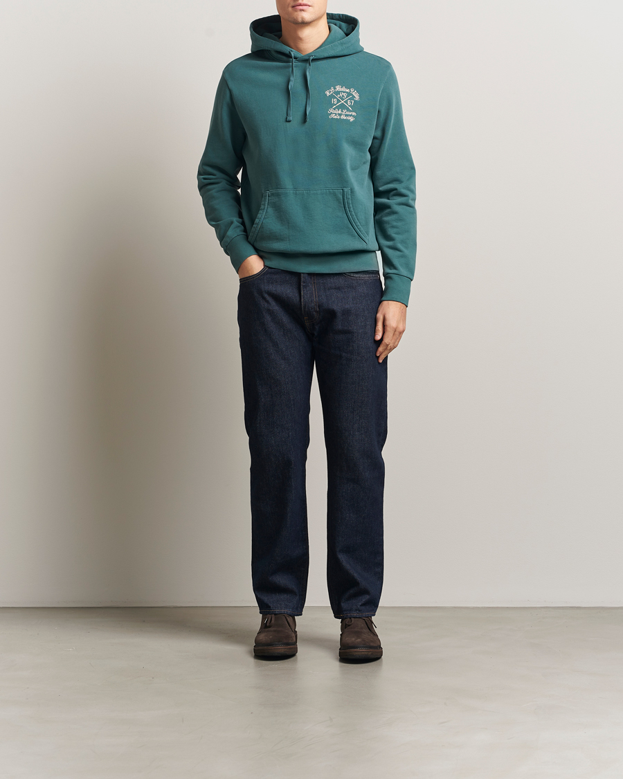 Hombres | Jerséis y prendas de punto | Polo Ralph Lauren | Printed Hoodie Charter Green