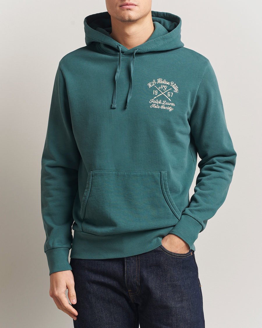 Hombres | Jerséis y prendas de punto | Polo Ralph Lauren | Printed Hoodie Charter Green