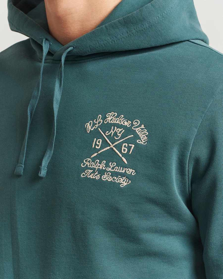 Hombres | Jerséis y prendas de punto | Polo Ralph Lauren | Printed Hoodie Charter Green