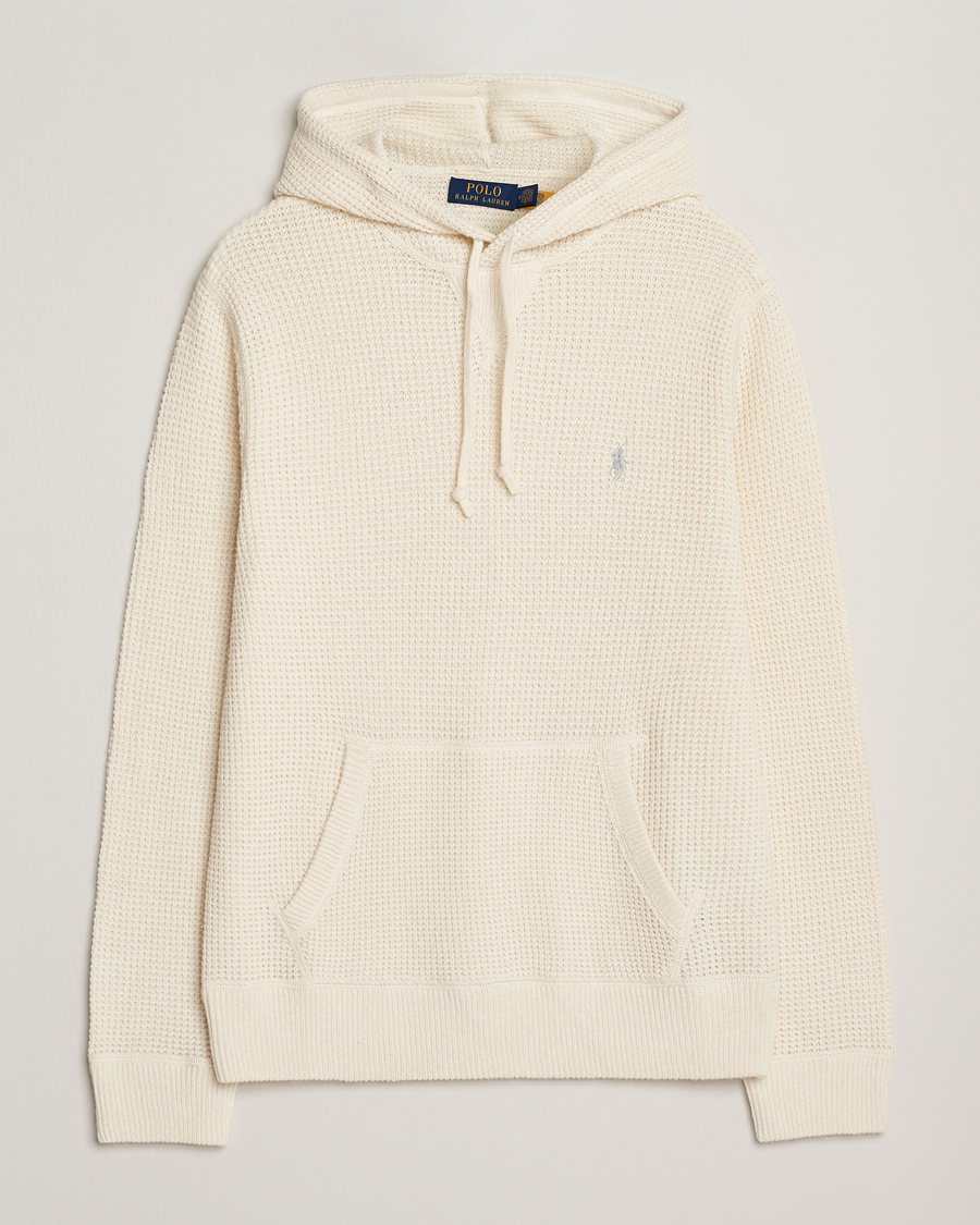 Hombres | Jerséis y prendas de punto | Polo Ralph Lauren | Cotton/Wool Hoodie Andover Cream