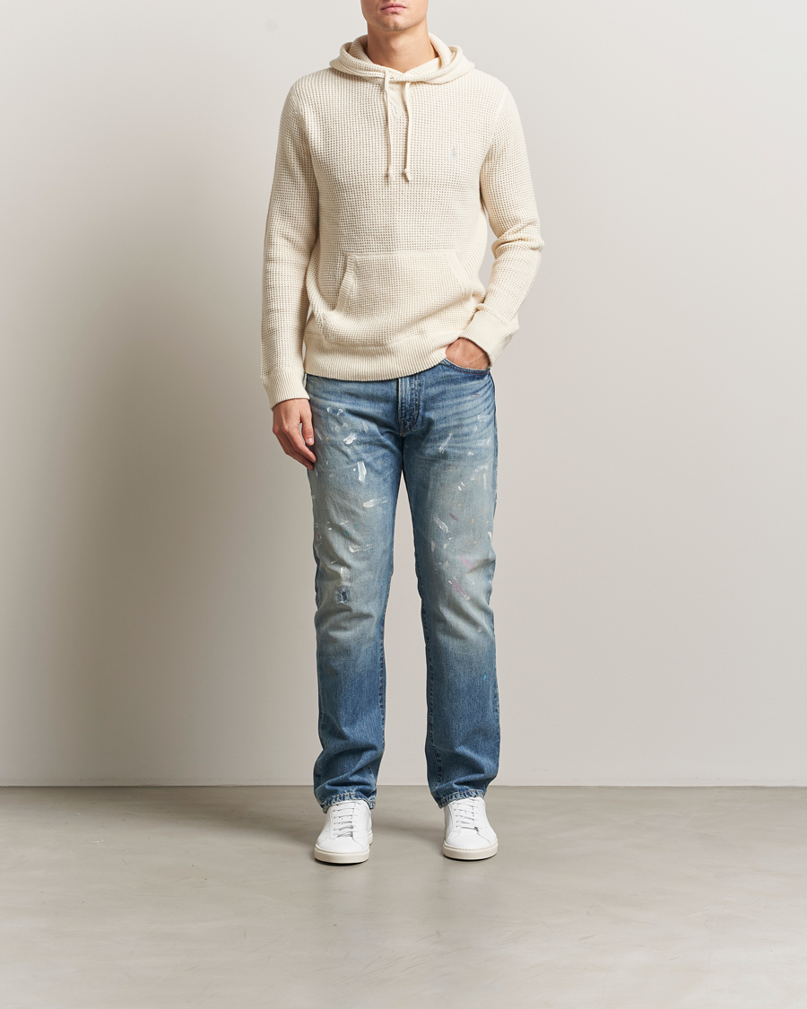 Hombres | Jerséis y prendas de punto | Polo Ralph Lauren | Cotton/Wool Hoodie Andover Cream