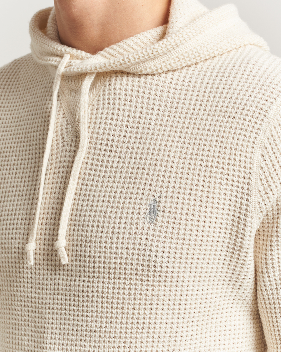 Hombres | Jerséis y prendas de punto | Polo Ralph Lauren | Cotton/Wool Hoodie Andover Cream