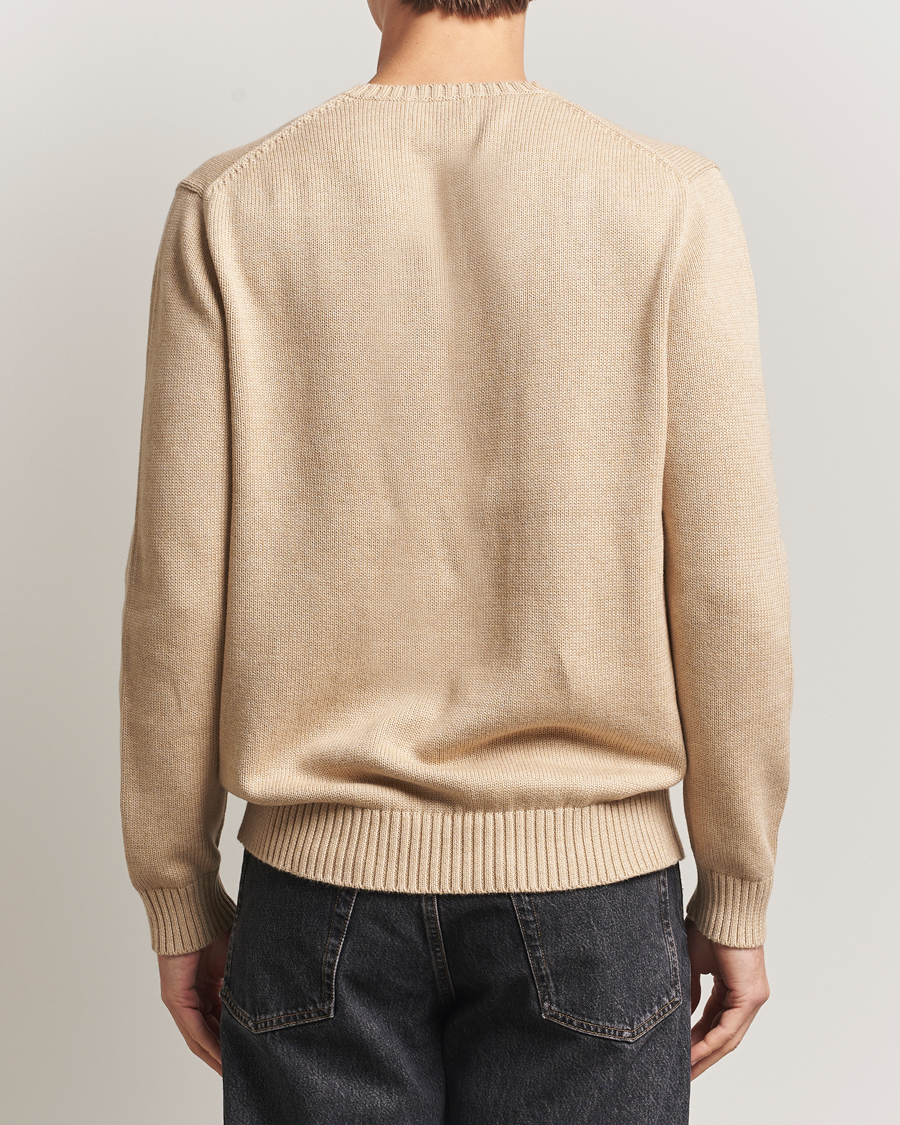 Hombres | Jerséis y prendas de punto | Polo Ralph Lauren | Cotton Crew Neck Sweater Dune Melange
