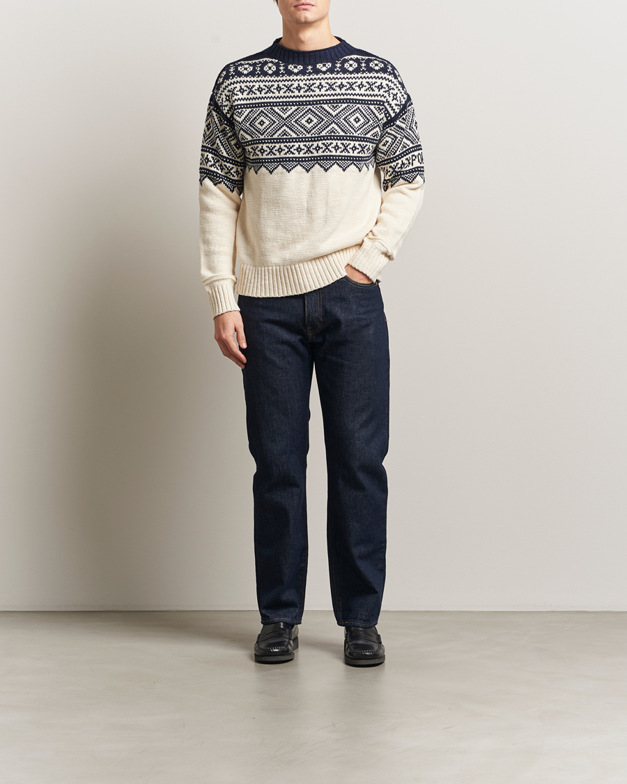 Hombres | Jerséis y prendas de punto | Polo Ralph Lauren | Cotton/Cashmere Sweater Cream Combo
