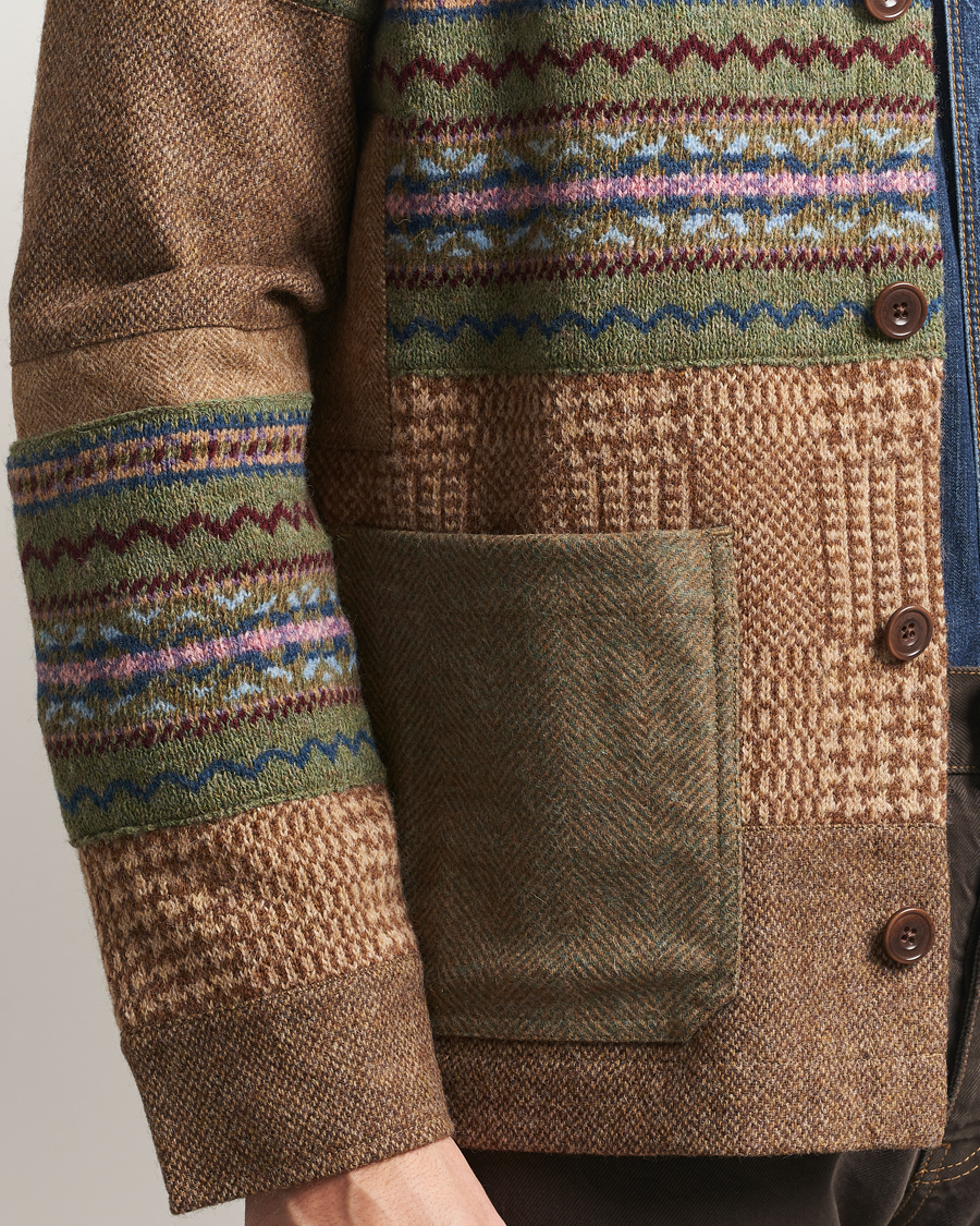Hombres | Jerséis y prendas de punto | Polo Ralph Lauren | Wool Blend Cardigan Tan Multi