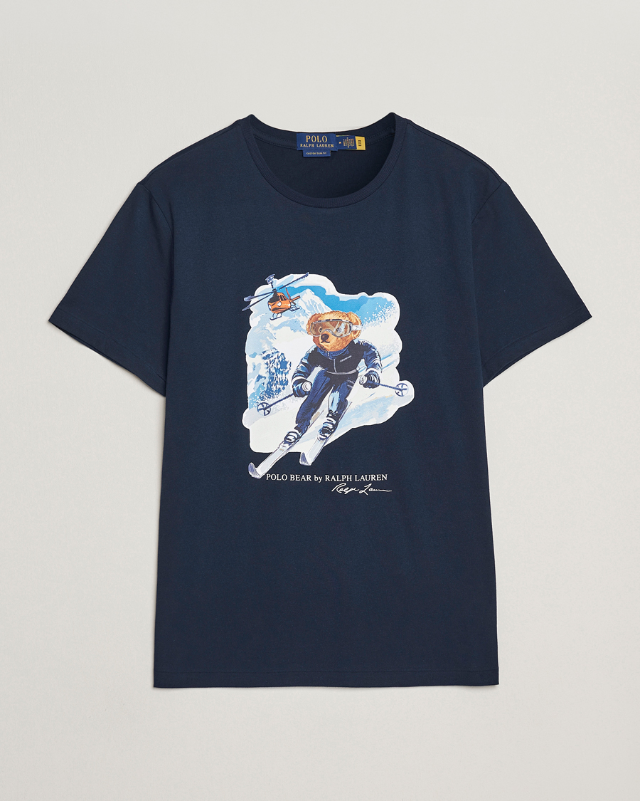 Hombres | Camisetas | Polo Ralph Lauren | Printed Bear T-Shirt Worth Navy