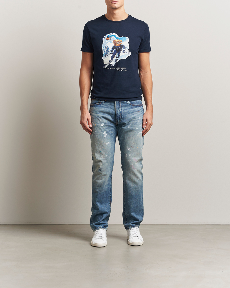 Hombres | Camisetas | Polo Ralph Lauren | Printed Bear T-Shirt Worth Navy