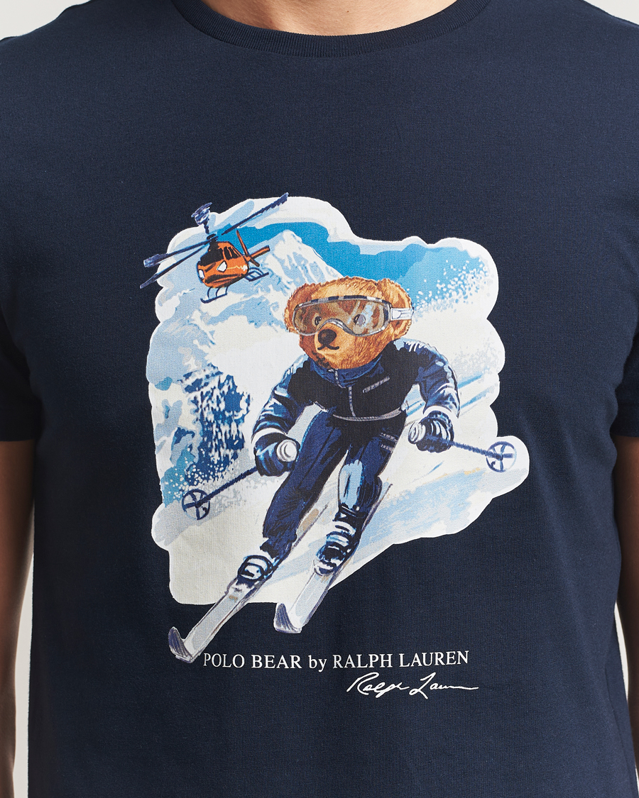 Hombres | Camisetas | Polo Ralph Lauren | Printed Bear T-Shirt Worth Navy