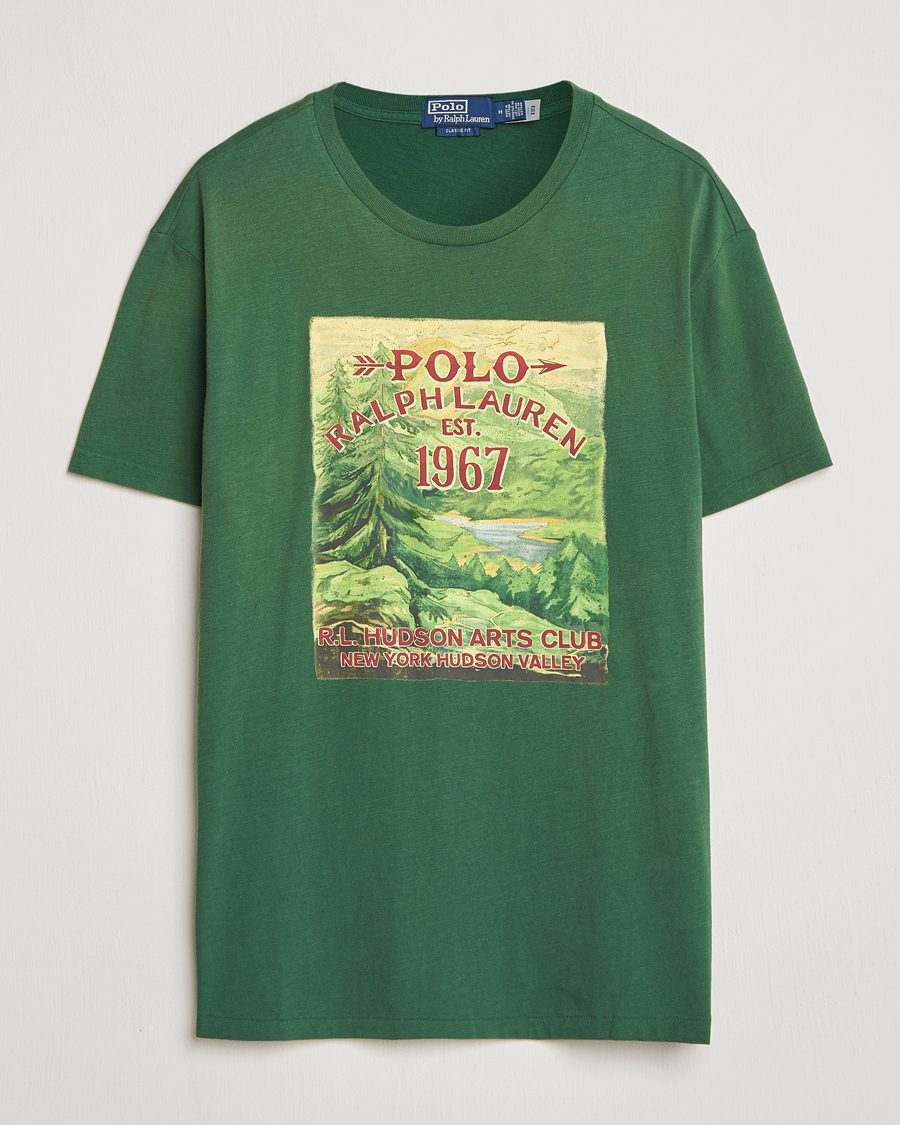 Hombres | Camisetas | Polo Ralph Lauren | Printed T-Shirt Grass Green