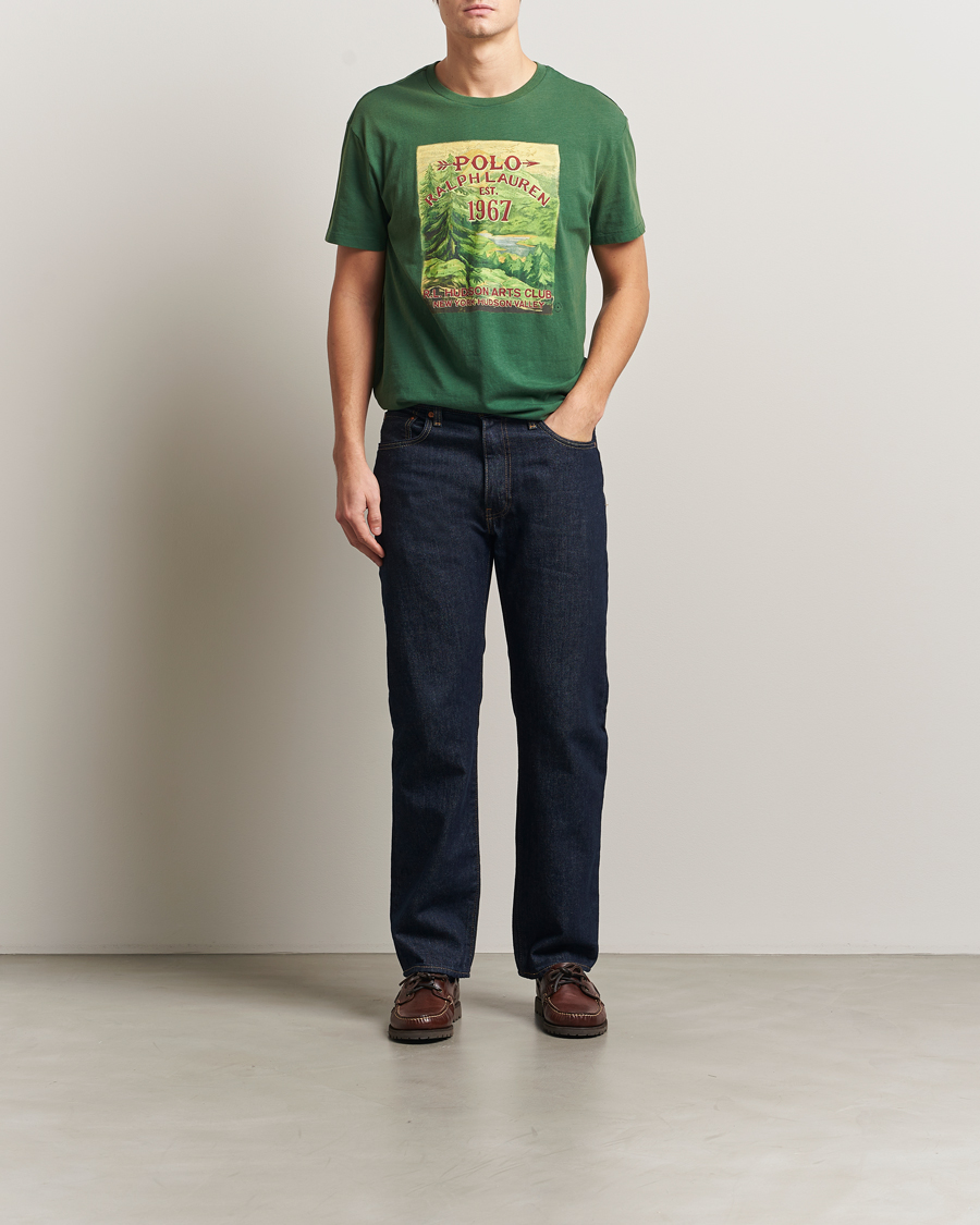 Hombres | Camisetas | Polo Ralph Lauren | Printed T-Shirt Grass Green