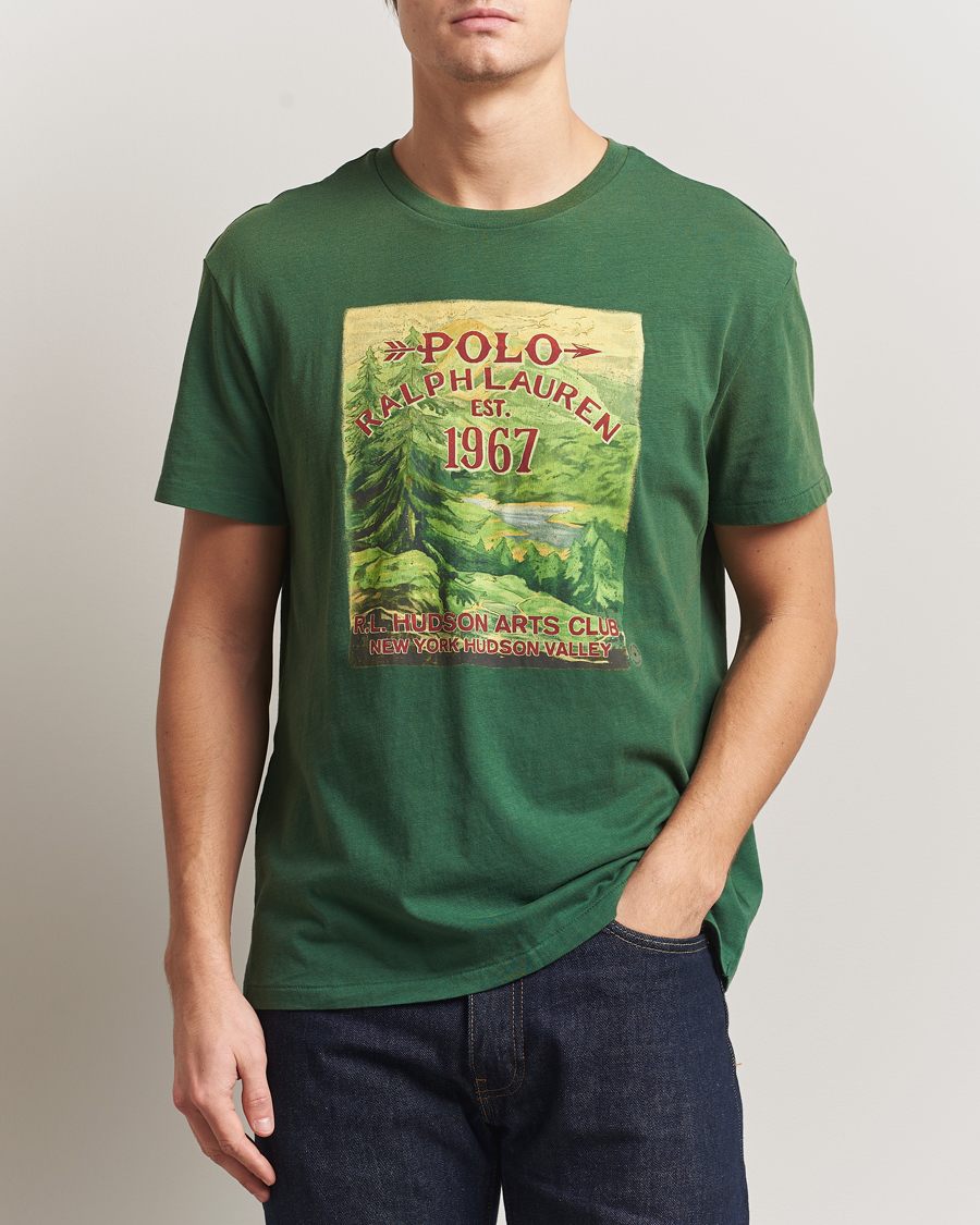 Hombres | Camisetas | Polo Ralph Lauren | Printed T-Shirt Grass Green