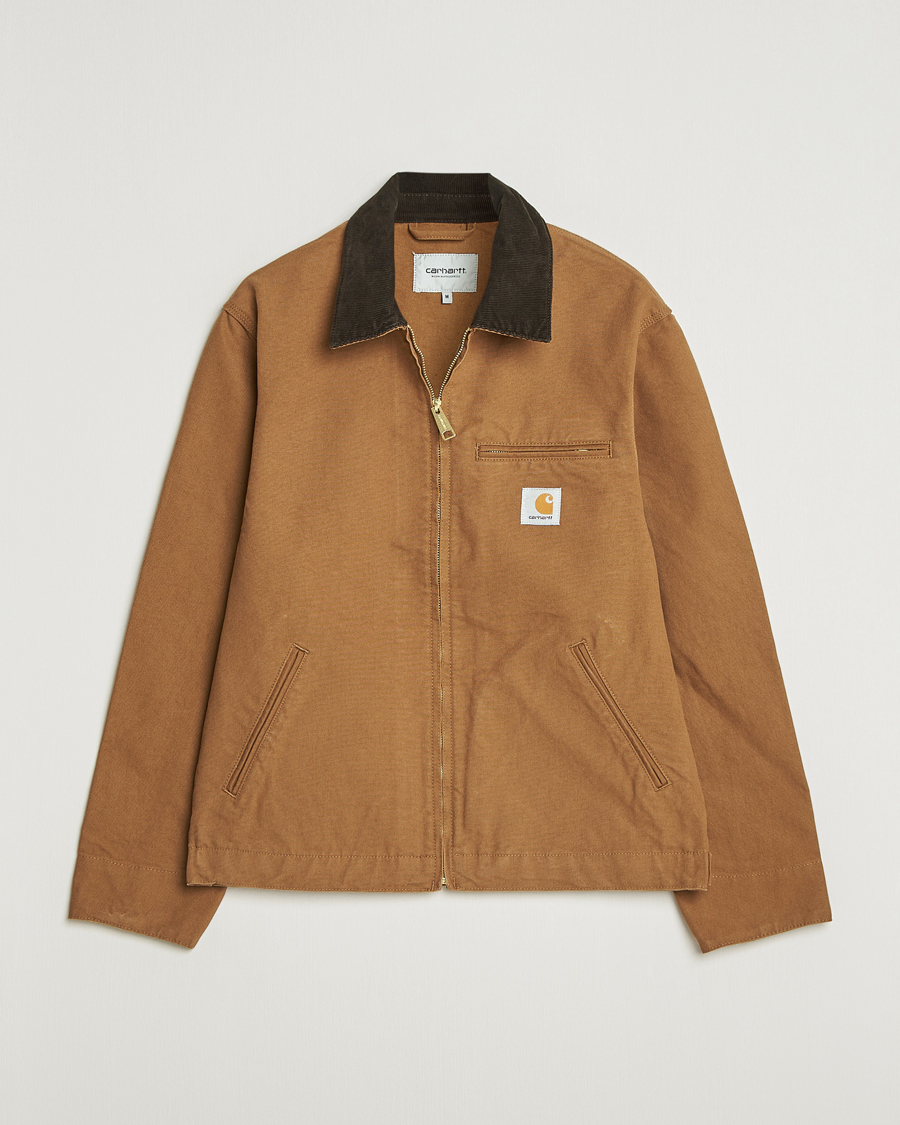 Hombres | Abrigos y chaquetas | Carhartt WIP | Detroit Jacket Dearborn Canvas Hamilton Brown