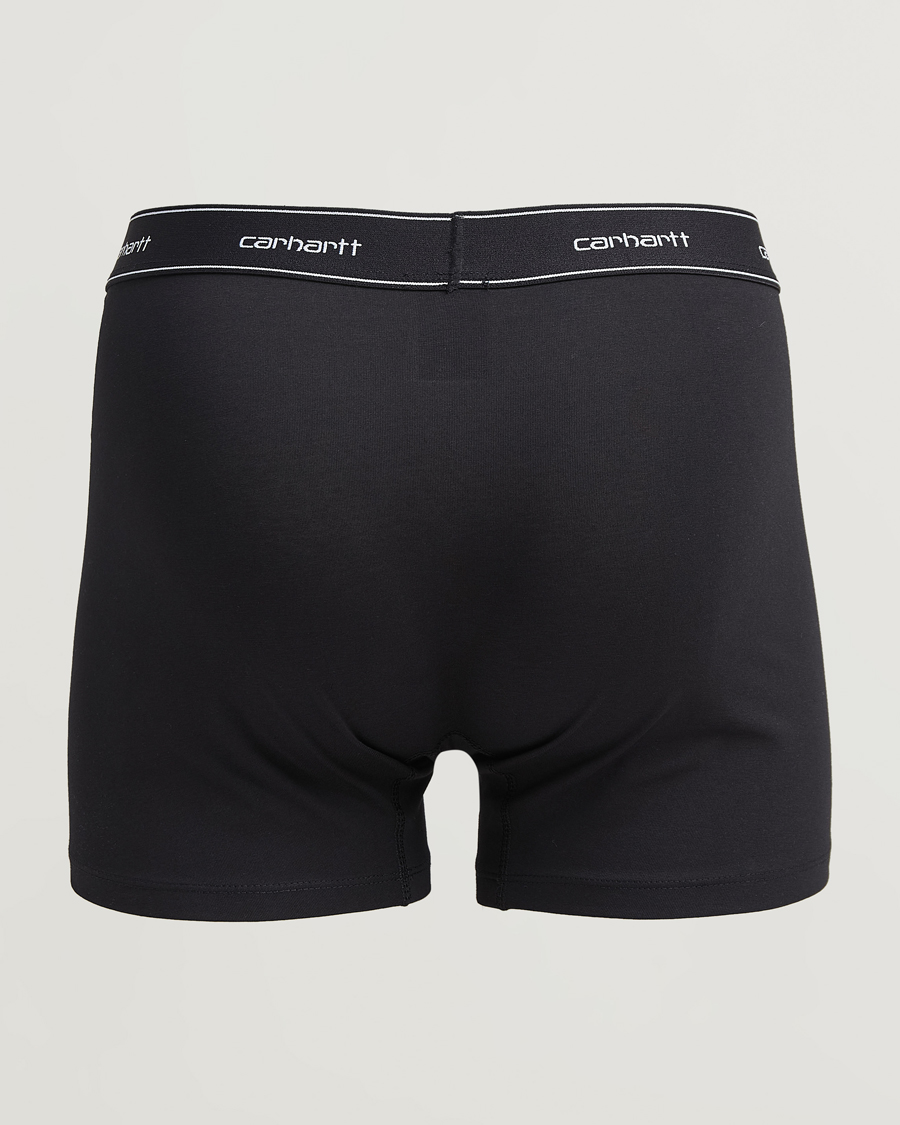 Hombres | Ropa interior y calcetines | Carhartt WIP | 2-Pack Cotton Trunks Black