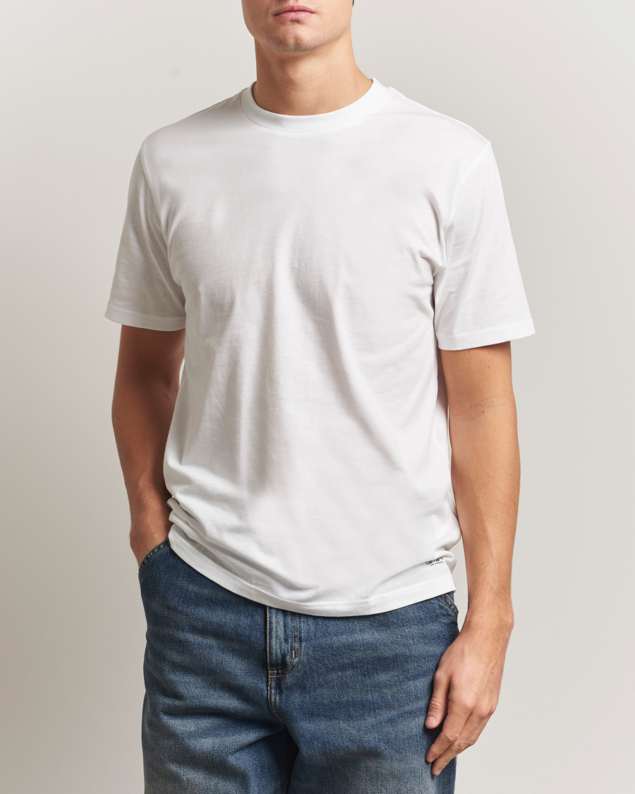 Hombres | Camisetas | Carhartt WIP | 2-Pack Standard Crew Neck T-Shirt White