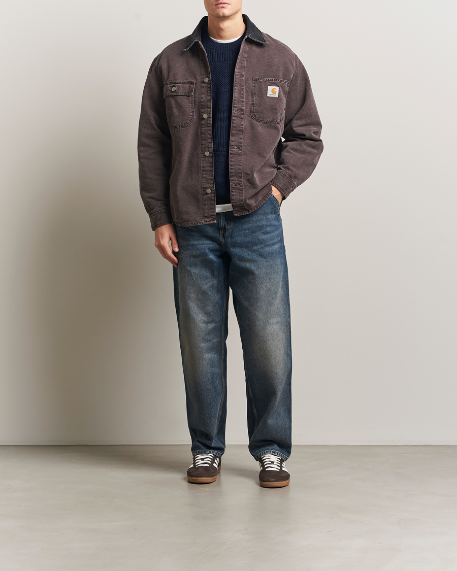 Hombres | Vaqueros | Carhartt WIP | Single Knee Pants Worn Used Wash