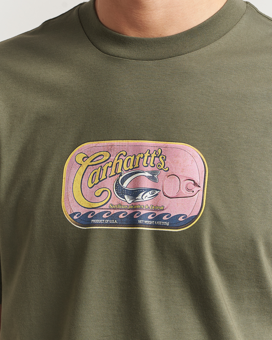 Hombres | Camisetas | Carhartt WIP | Sardinas Short Sleeve T-Shirt Leaf
