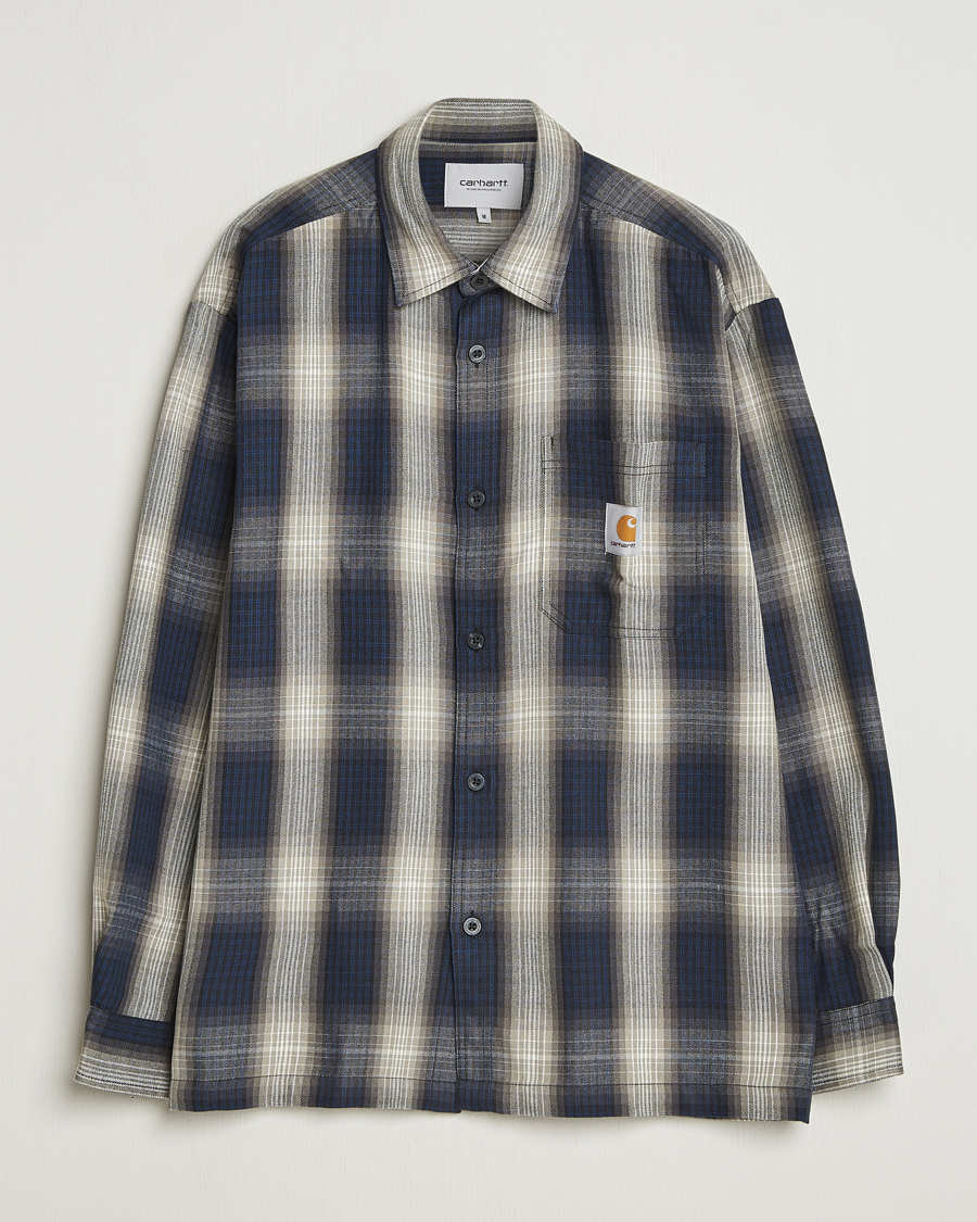 Hombres | Camisas | Carhartt WIP | Harlin Checked Shirt Jupiter
