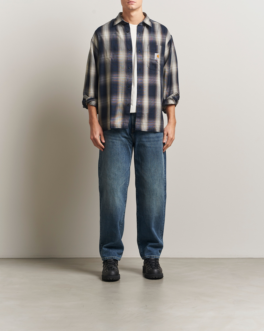 Hombres | Camisas | Carhartt WIP | Harlin Checked Shirt Jupiter