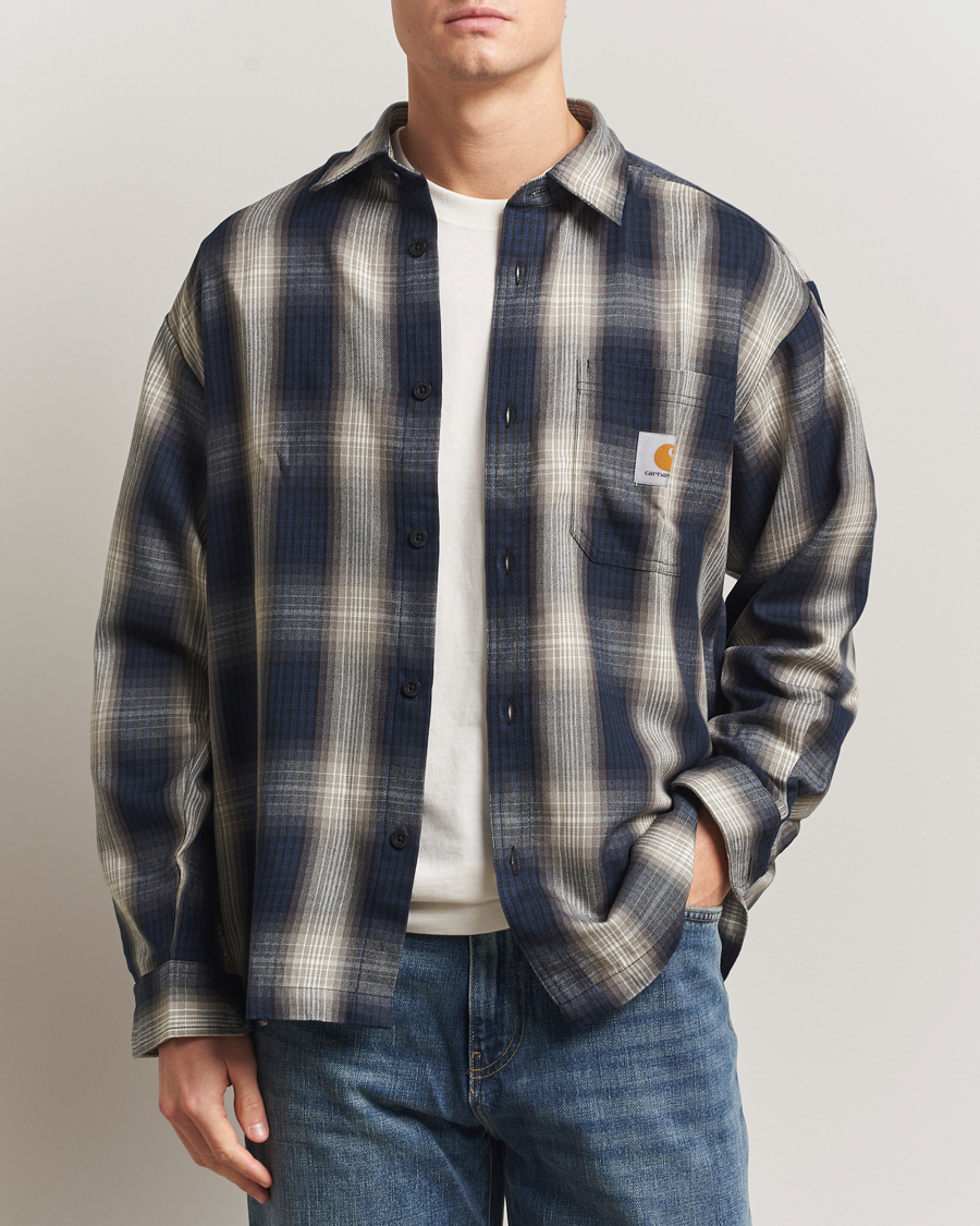 Hombres | Camisas | Carhartt WIP | Harlin Checked Shirt Jupiter