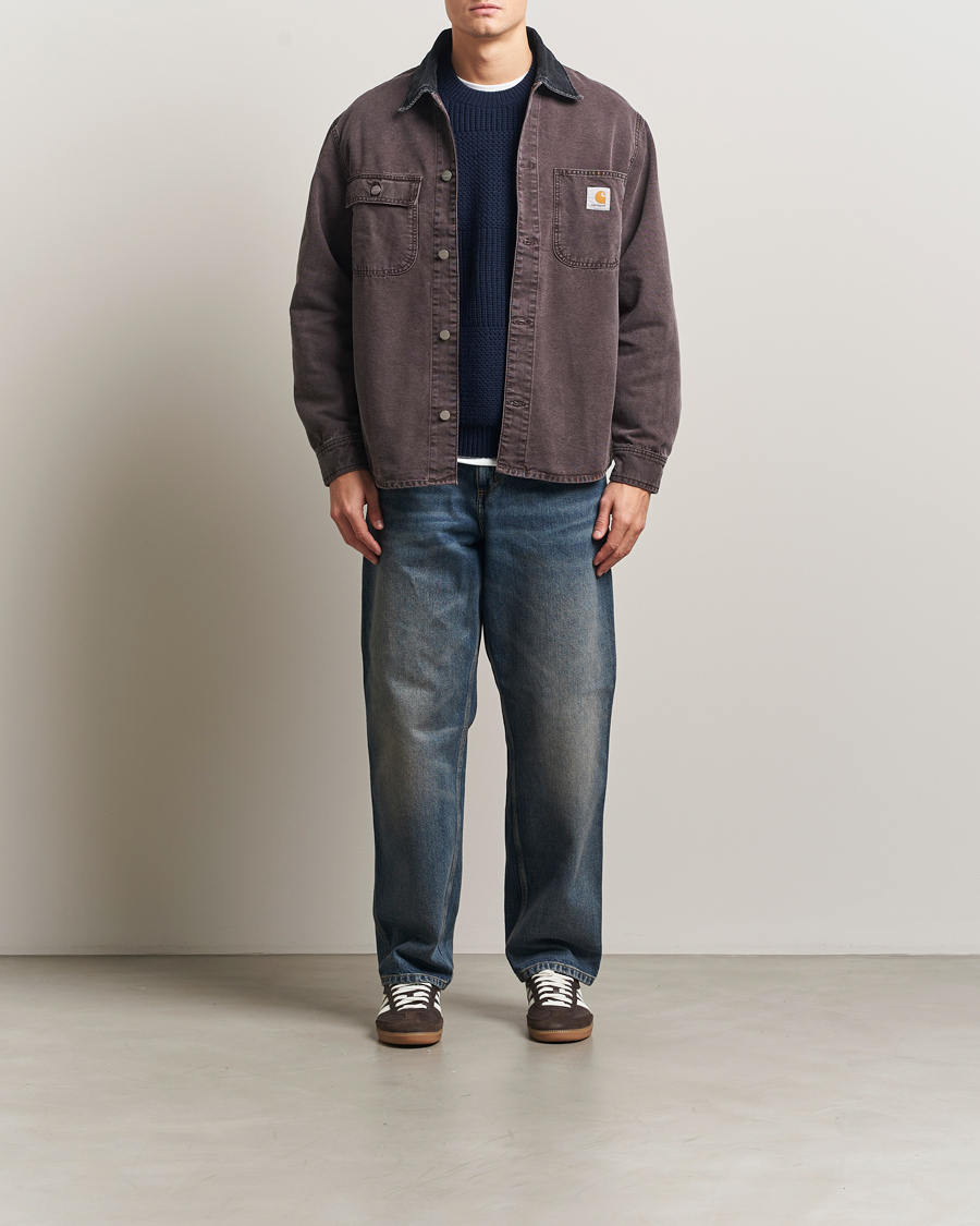 Hombres | Camisas | Carhartt WIP | Mitch Dusky Canvas Overshirt Palisander