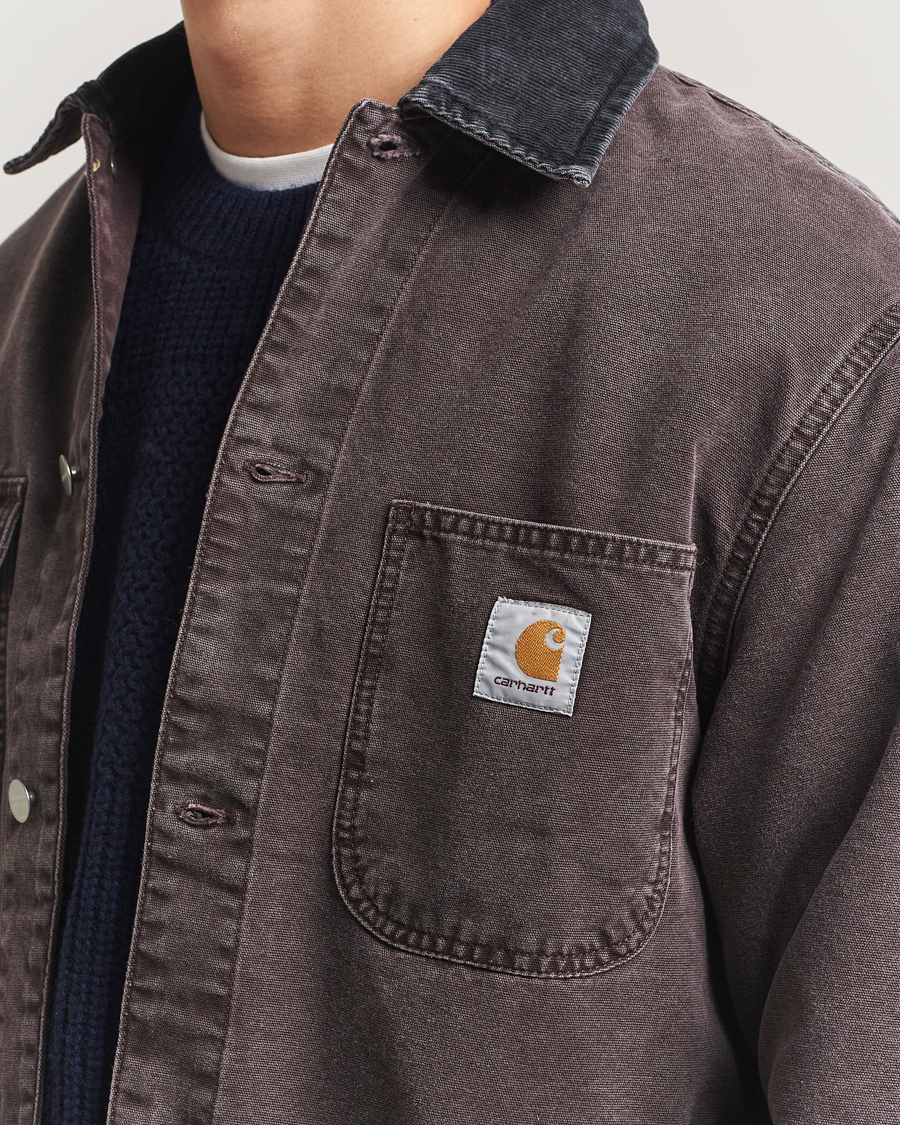 Hombres | Camisas | Carhartt WIP | Mitch Dusky Canvas Overshirt Palisander