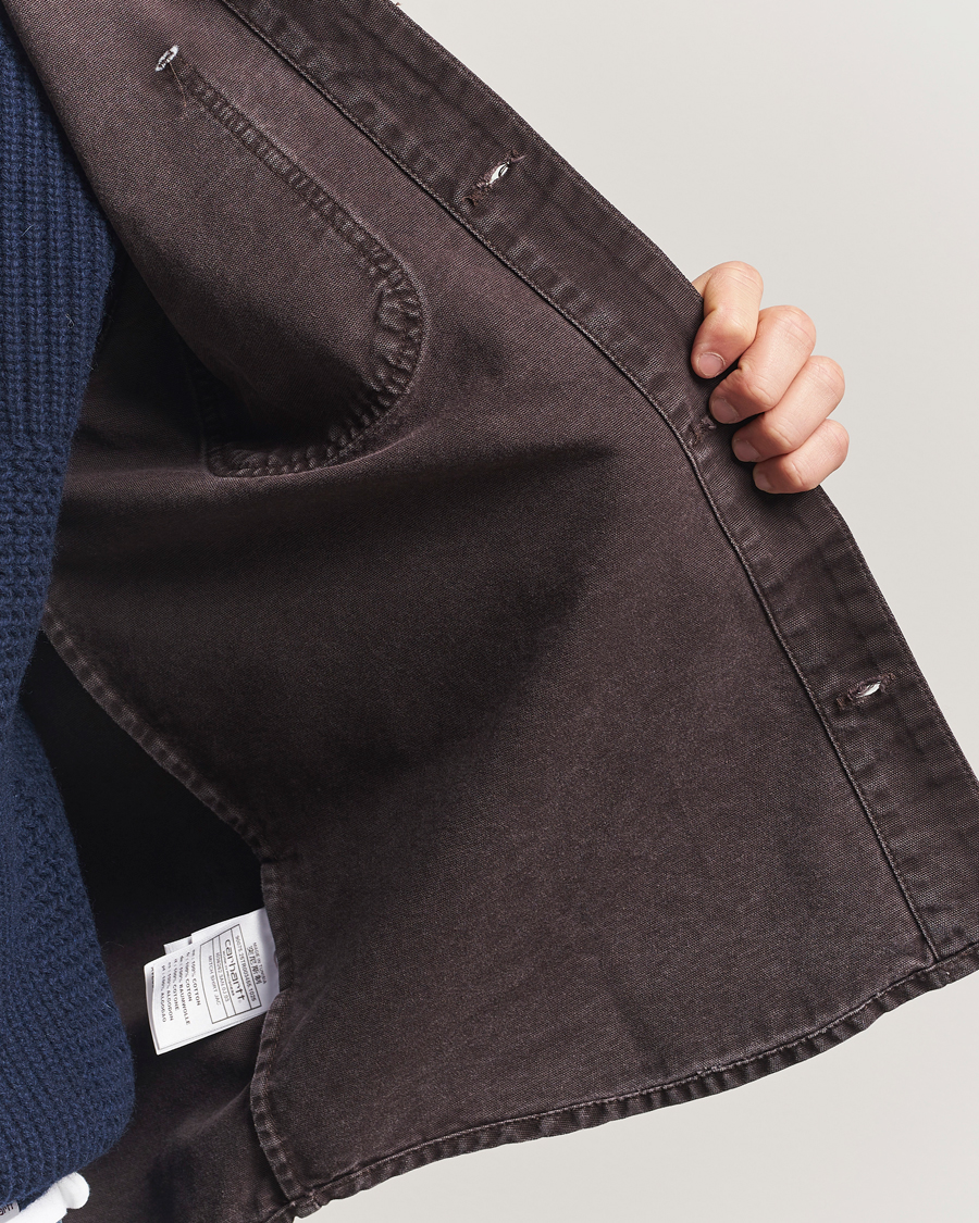 Hombres | Camisas | Carhartt WIP | Mitch Dusky Canvas Overshirt Palisander