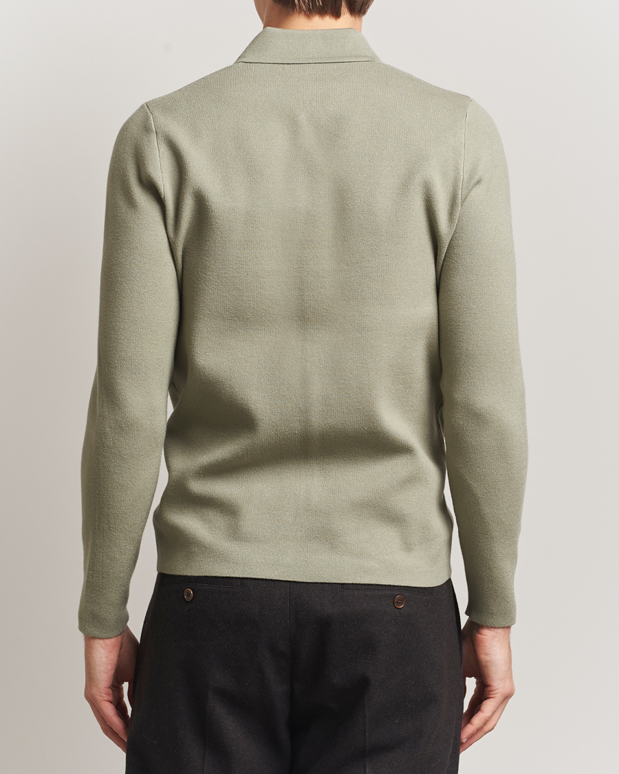Hombres | Jerséis y prendas de punto | Samsøe Samsøe | Guna Half Zip Seagrass