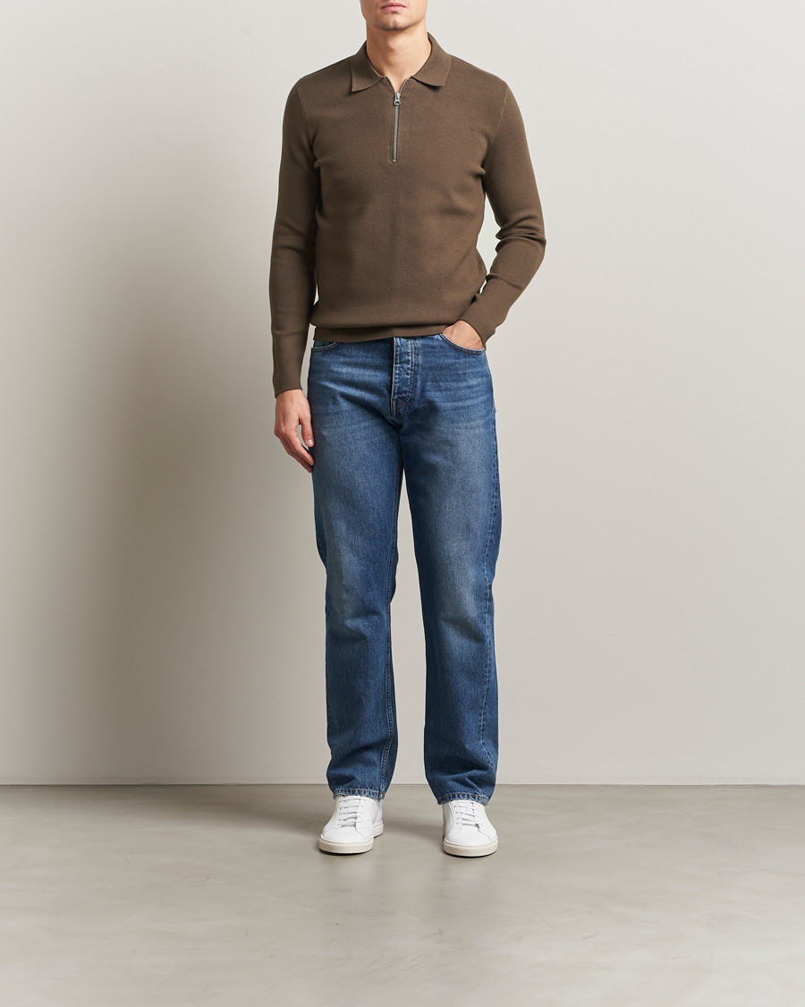 Hombres | Jerséis y prendas de punto | Samsøe Samsøe | Guna Half Zip Canteen