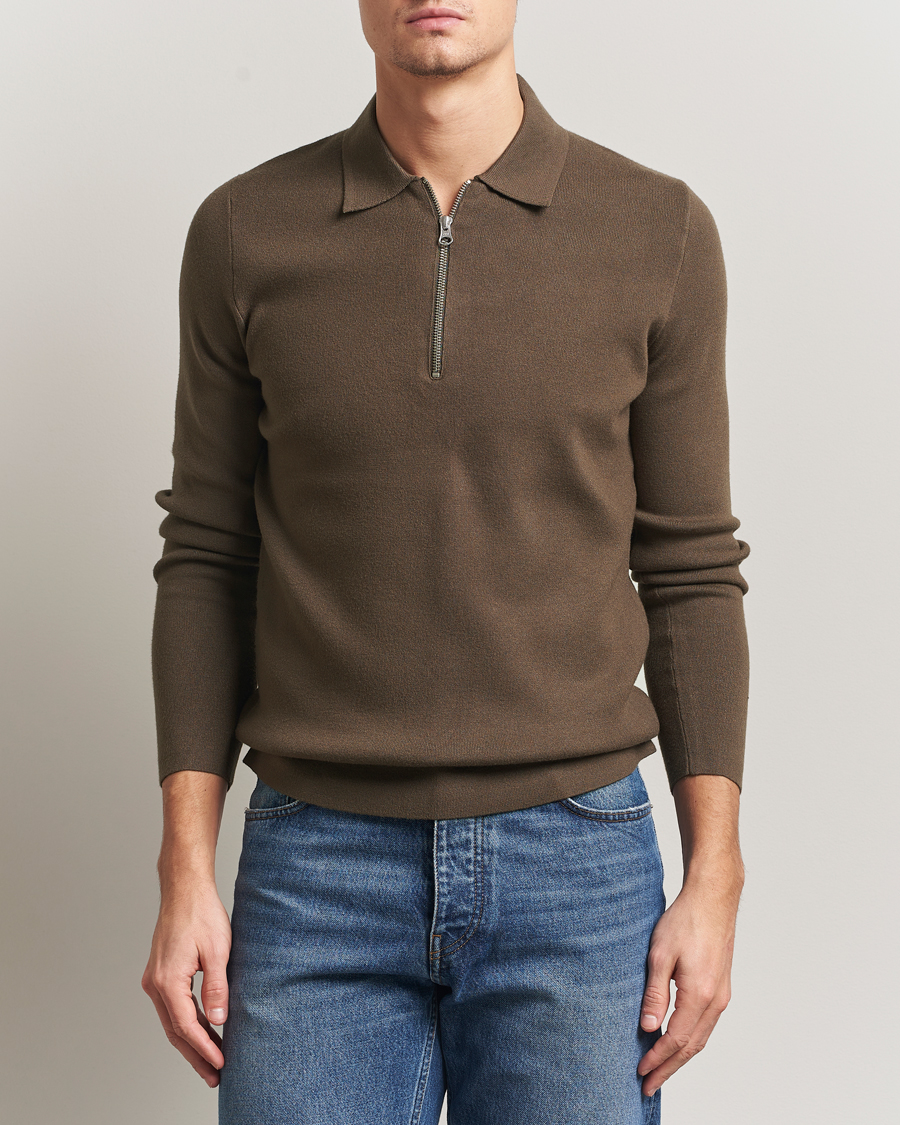 Hombres | Jerséis y prendas de punto | Samsøe Samsøe | Guna Half Zip Canteen