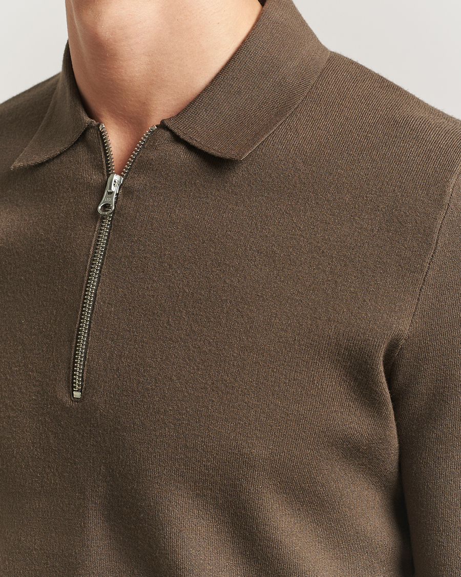 Hombres | Jerséis y prendas de punto | Samsøe Samsøe | Guna Half Zip Canteen