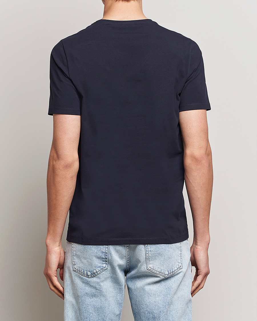 Hombres | Camisetas | Oscar Jacobson | Kyran Cotton T-Shirt Navy