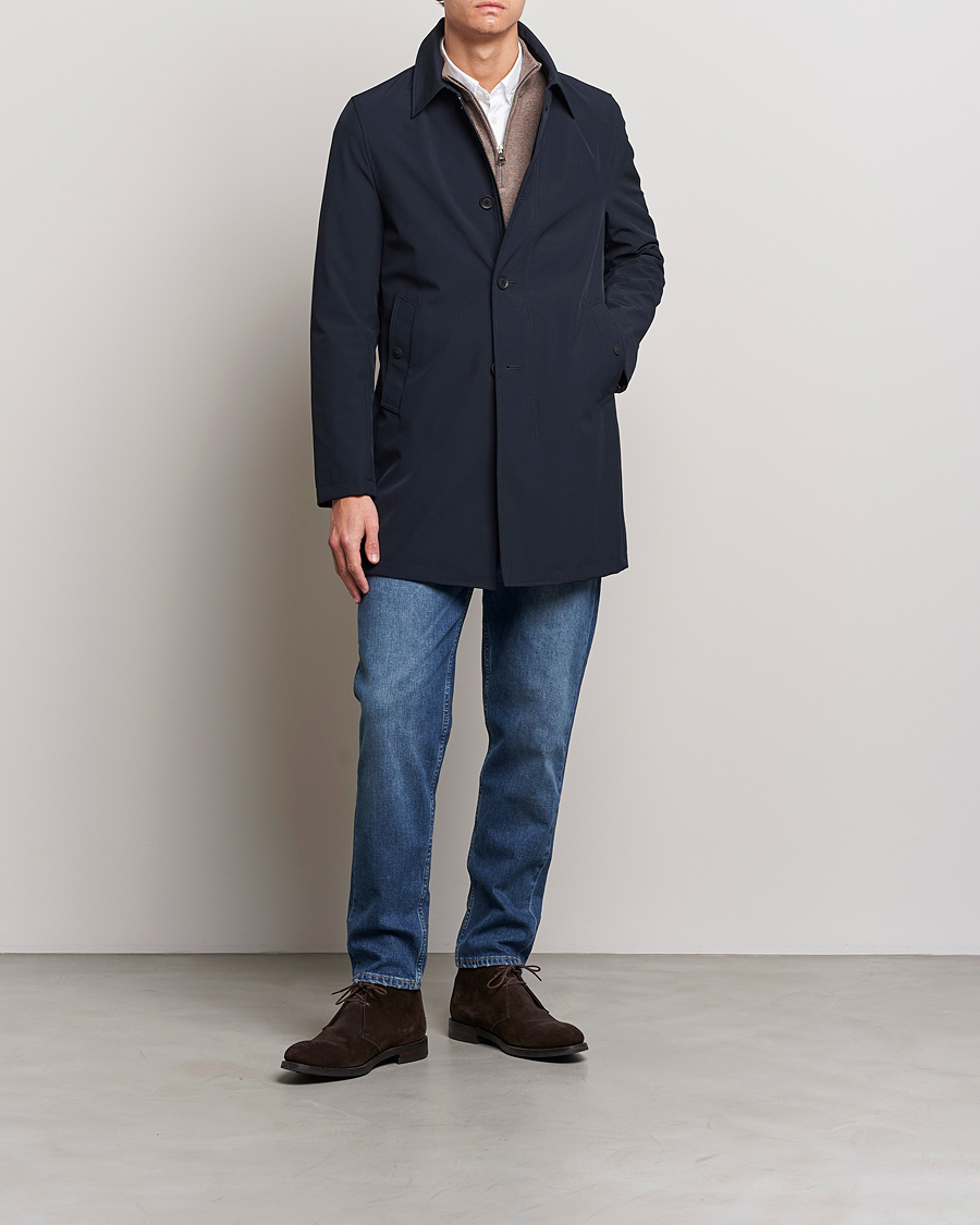 Hombres | Abrigos y chaquetas | Oscar Jacobson | Johnson Coat Navy