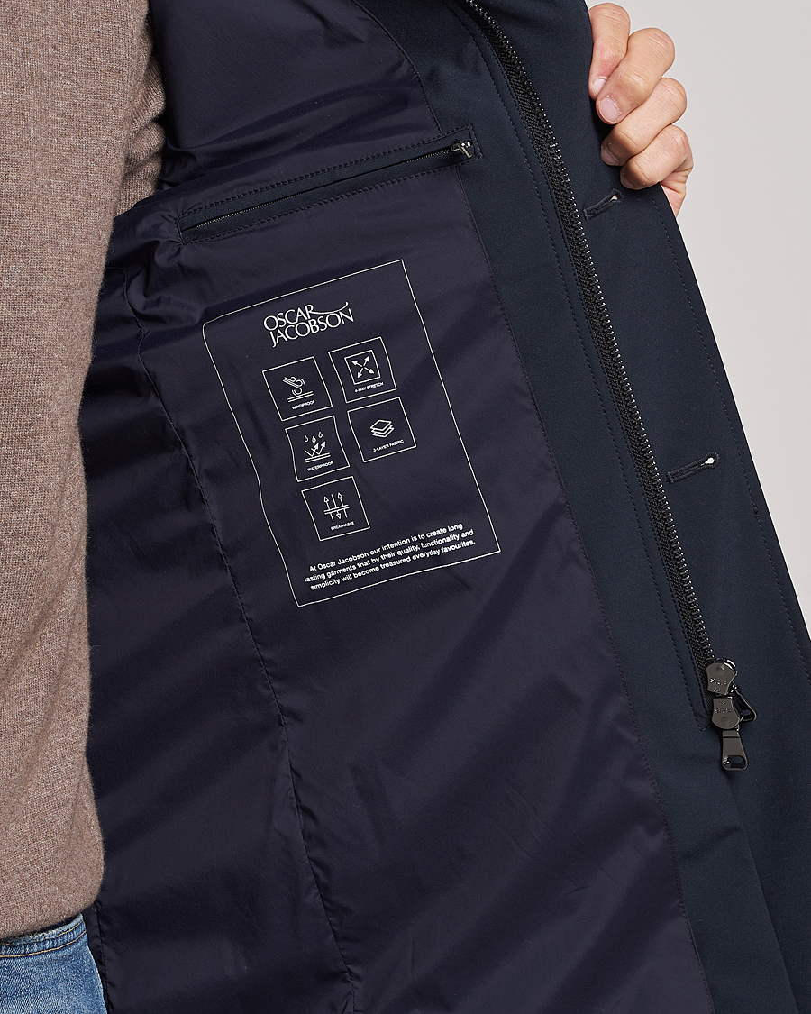 Hombres | Abrigos y chaquetas | Oscar Jacobson | Johnson Coat Navy