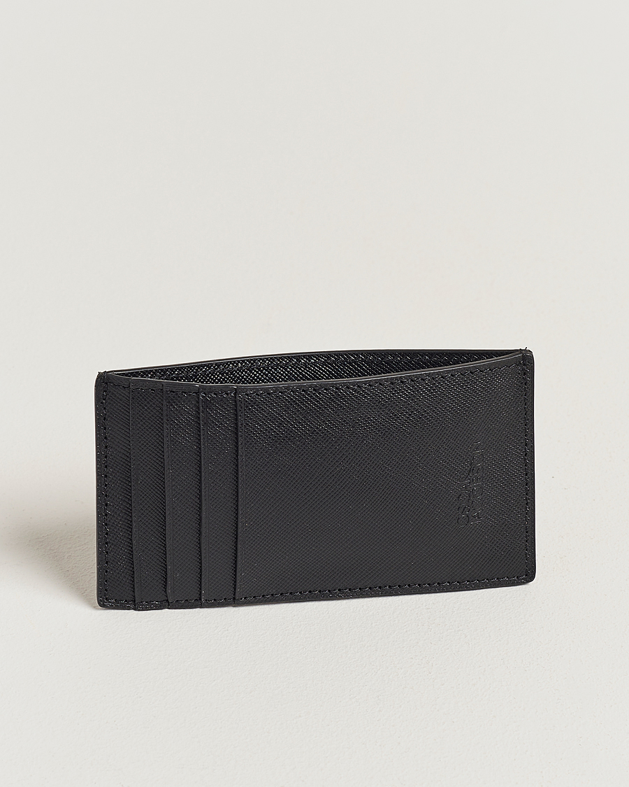 Hombres | Billeteras | Oscar Jacobson | Card Holder Leather Black