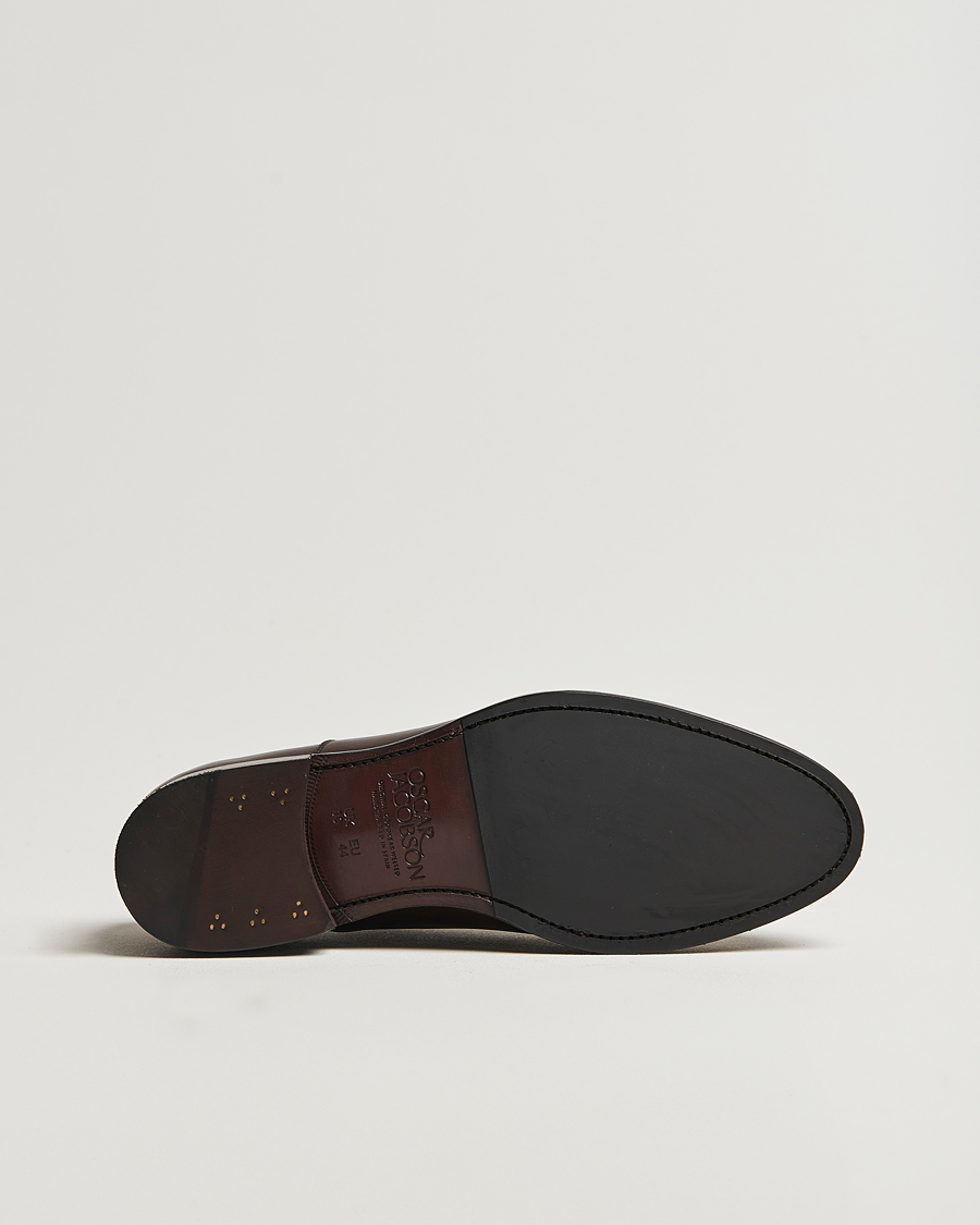 Hombres | Zapatos Oxford | Oscar Jacobson | Oxford Shoes Dark Mud Brown