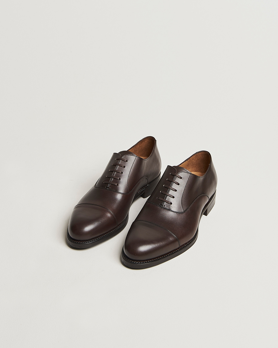 Hombres | Zapatos Oxford | Oscar Jacobson | Oxford Shoes Dark Mud Brown