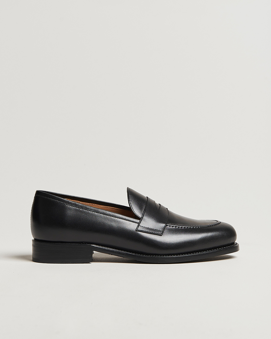 Hombres | Mocasines | Oscar Jacobson | Penny Loafers Black
