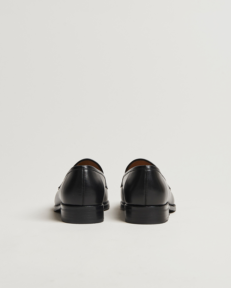 Hombres | Mocasines | Oscar Jacobson | Penny Loafers Black