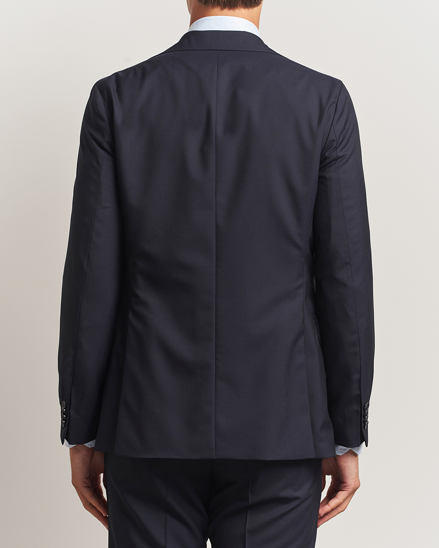 Hombres | Blazers | Oscar Jacobson | Ego Wool Blazer Navy