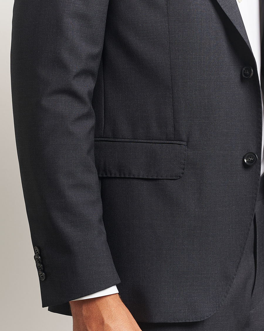 Hombres | Blazers | Oscar Jacobson | Fogerty Wool Blazer Grey