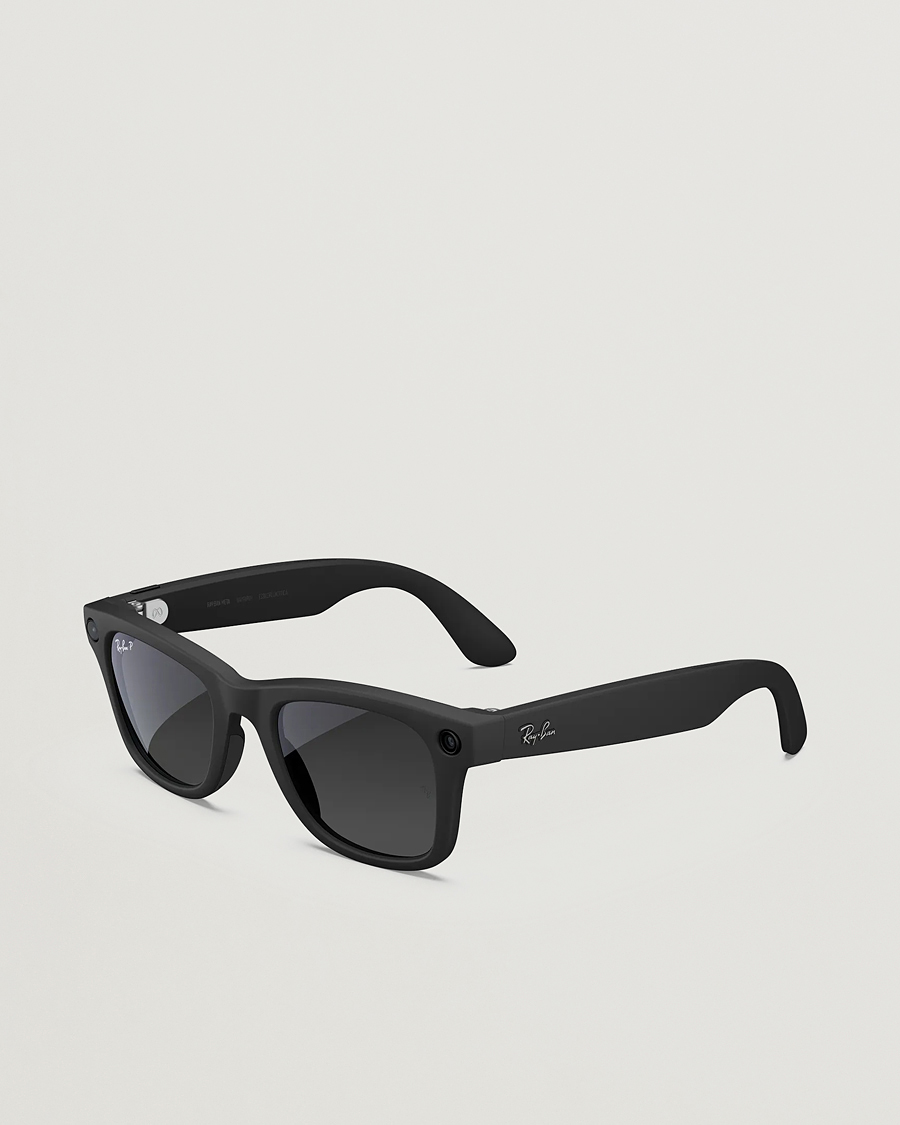 Hombres | Gafas de sol | Ray-Ban | Wayfarer Meta 50 Sunglasses Matte Black