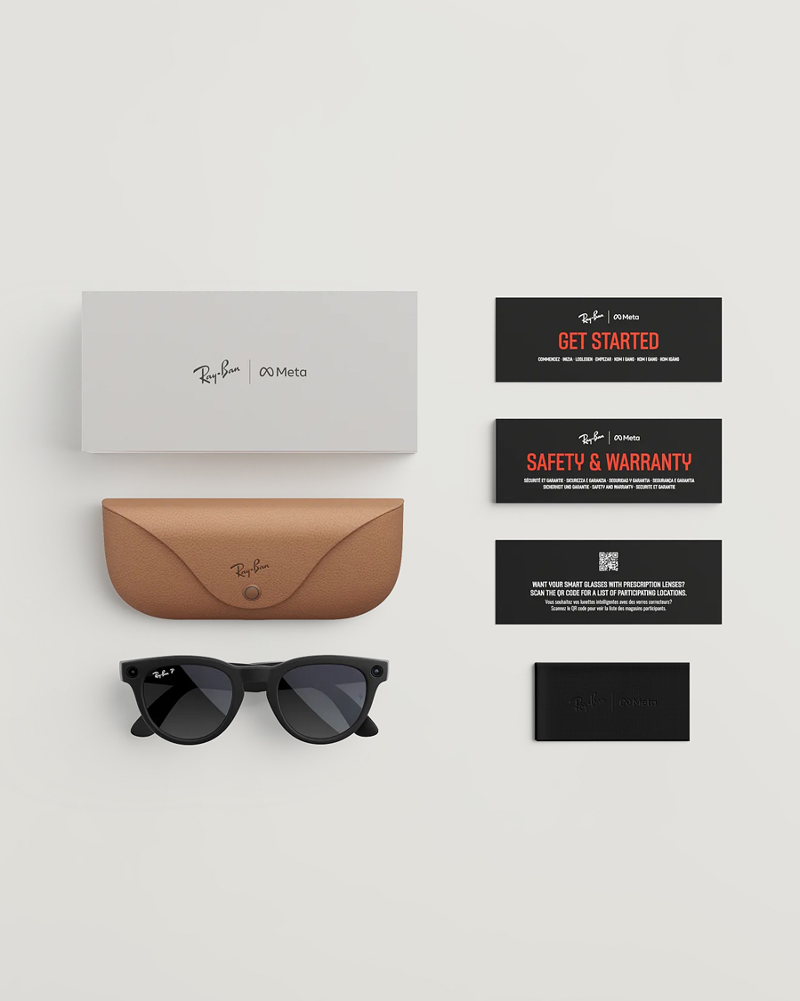 Hombres | Gafas de sol | Ray-Ban | Headliner Meta Sunglasses Matte Black