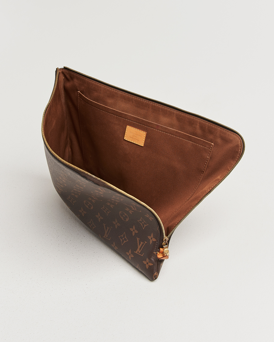 Hombres | Louis Vuitton Pre-Owned Posh Document Bag Monogram | Louis Vuitton Pre-Owned | Posh Document Bag Monogram
