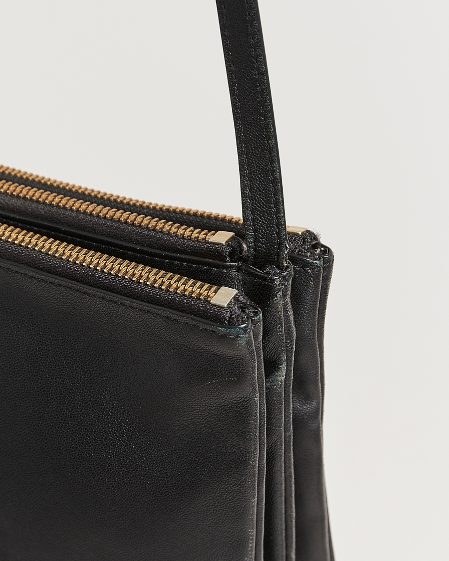 Hombres | Celine Pre-Owned Trio Bag Medium Leather Black | Celine Pre-Owned | Trio Bag Medium Leather Black