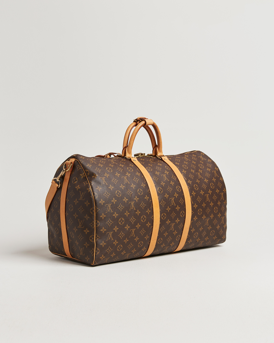 Hombres | Louis Vuitton Pre-Owned Keepall Bandouliére 55 Monogram | Louis Vuitton Pre-Owned | Keepall Bandouliére 55 Monogram