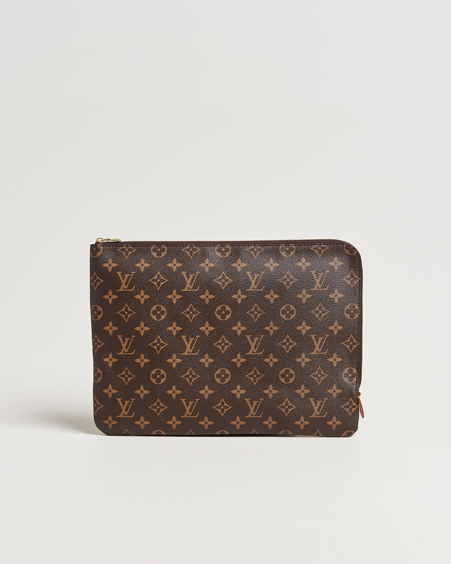 Hombres | Pre-Owned & Vintage Bags | Louis Vuitton Pre-Owned | Posh Document Bag Monogram