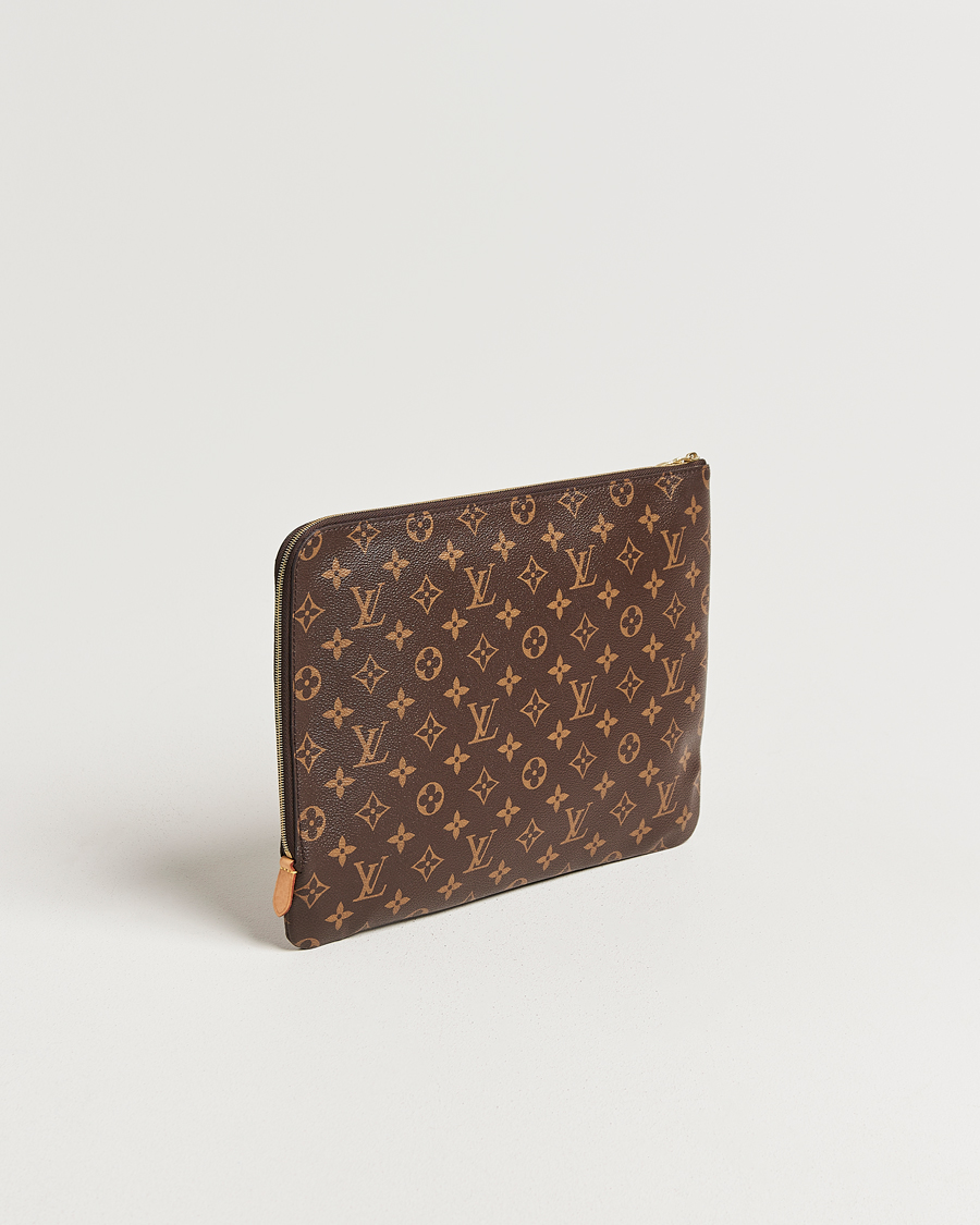 Hombres | Pre-Owned & Vintage Bags | Louis Vuitton Pre-Owned | Posh Document Bag Monogram